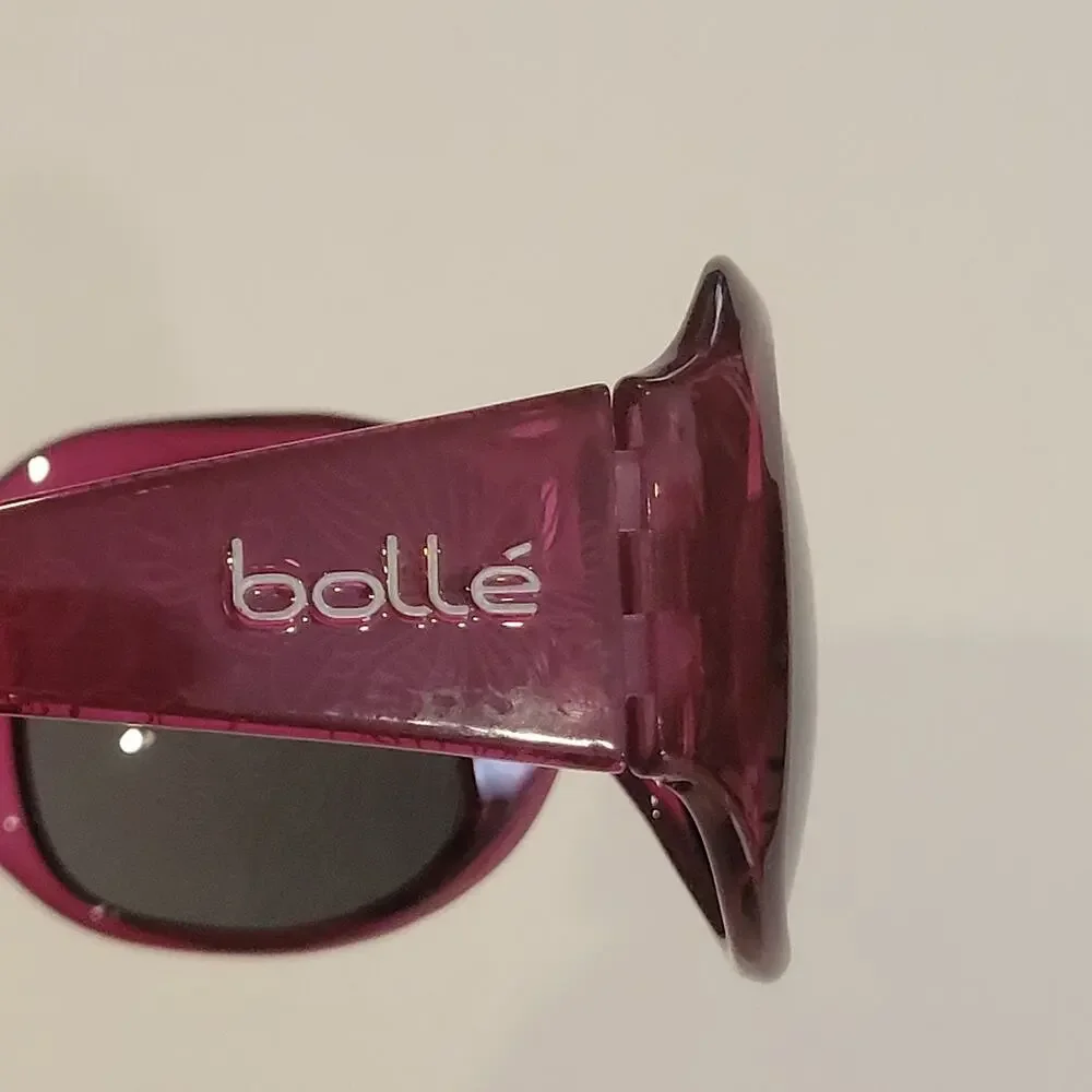 Bollé Sarah 11717 Junior Women Sunglasses Shiny Purple Frame TNS Lens With Pouch